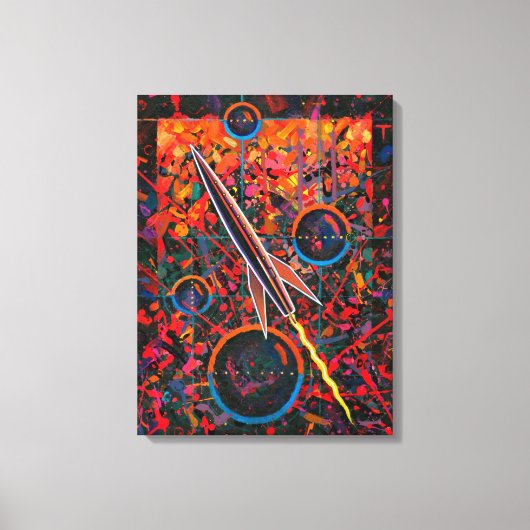 Raket #91 Canvas (Voorkant)