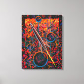 Raket #91 Canvas Afdruk (Voorkant)