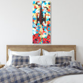 Raket #92 Canvas (Insitu (Slaapkamer))