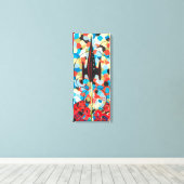 Raket #92 Canvas (Insitu (Houten vloer))