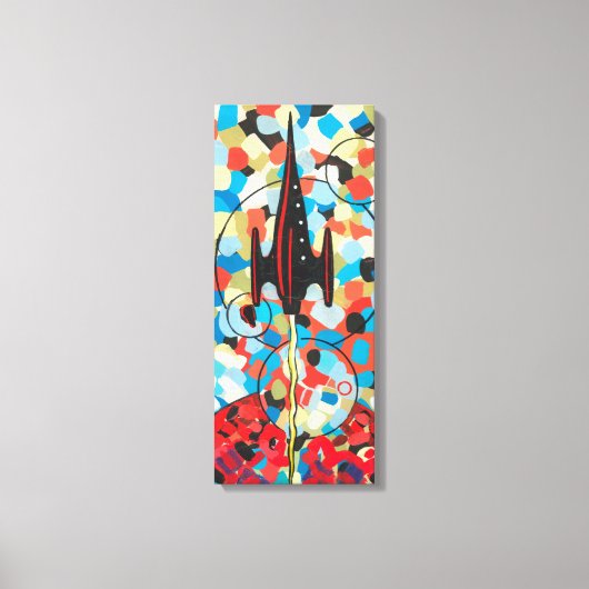 Raket #92 Canvas (Voorkant)