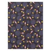 Raket in de ruimte tafelkleed (Voorkant)