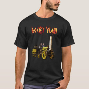 Raket, ja! Heavy Metal ontmoet stoomaangedreven ho T-shirt