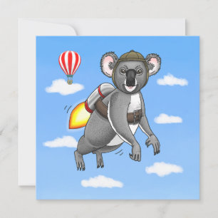 Raket Koala Beer Kaart