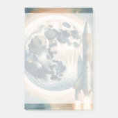 raket-maanruimte post-it® notes (Voorkant)