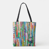 Raket Man Canvas tas (Achterkant)
