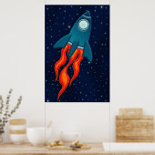 Raket Poster (Keuken)