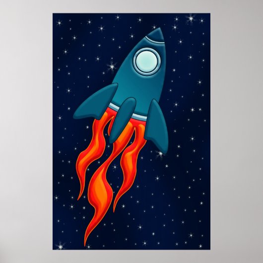 Raket Poster (Voorkant)