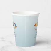 raket-regenworm papieren bekers (Rechts)