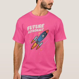 Raket Ruimtereizen Astronomie Wetenschapper Toekom T-shirt