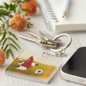 Raket Schaap Sleutelhanger (Voorkant Rechts)