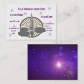 raket visitekaartje (Voorkant / Achterkant)