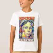 RAKET WETENSCHAPPER JONGEN T-SHIRT (Voorkant)