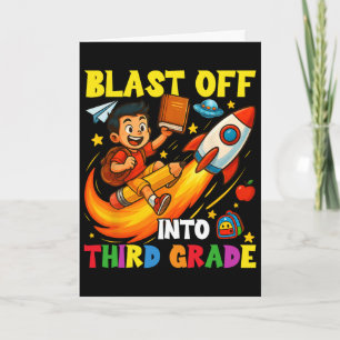 Raketaanval in de derde klas Grappige terugkeer na Kaart