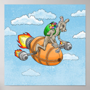 Raketaardbei is gewijzigd in Rocket Bunny Poster
