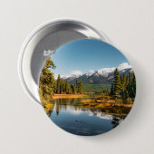 Raketbergen Ronde Button 7,6 Cm (Voorkant /achterkant)