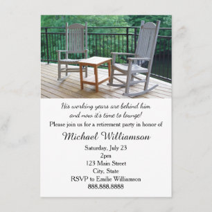 Raketende Paardenpartij voor Porch Chairs Kaart