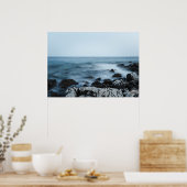 Raketkant met slecht water poster (Keuken)