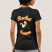 raketkoninginnen t-shirt (Achterkant)