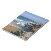 Raketkustlijn Quiberon in Frankrijk Notitieblok (Gedraaid)