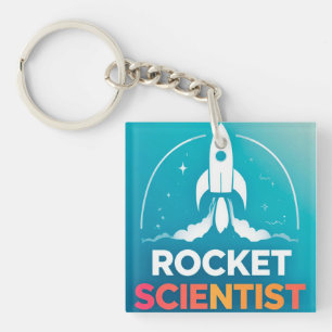 🚀 Raketlancering Gloed 🌈 Trillende Ruimte Avontu Sleutelhanger