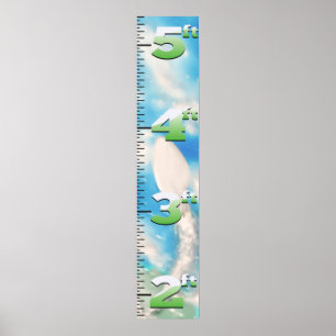 Raketlancering Groeigrafiek Poster