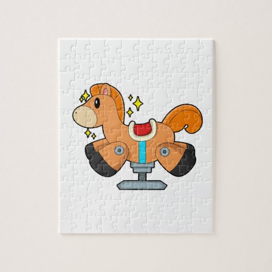 Raketpaard Legpuzzel (Verticaal)