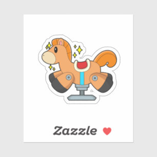 Raketpaard Sticker