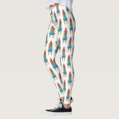 Raketscheepsillustratie cartoon leggings (Links)