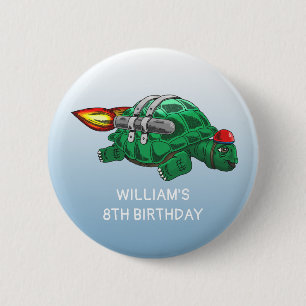 Raketschildpad Ronde Button 5,7 Cm