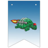 Raketschildpad Vlaggetjes (Eerste vlag)