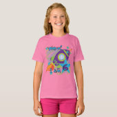 Raketschip 6e verjaardag Tshirts en geschenken (Voorkant volledig)