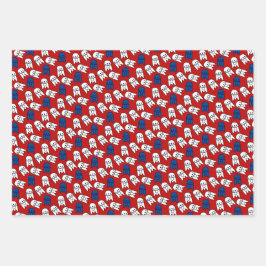 Raketschip Verjaardag Inpakpapier Vel