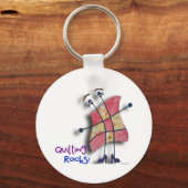 Raketsen! Button Sleutelhanger (Voorkant)