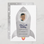 Raketsjeschip Kind op zaterdag Kaart (Voorkant / Achterkant)