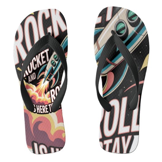 Raketslinger teenslippers (Voetbed)