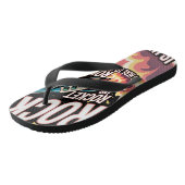 Raketslinger teenslippers (Schuin)