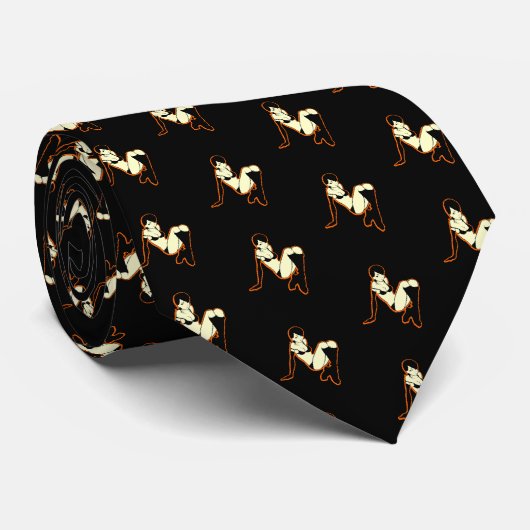 raketstropdas stropdas (Opgerold)