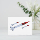 raketten briefkaart (Staand voorkant)