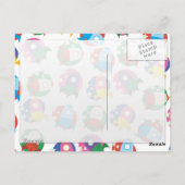 raketten briefkaart (Achterkant)