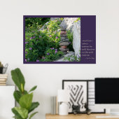 Raketten in balans (afdruk/canvas) poster (Thuiskantoor)