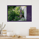 Raketten in balans (afdruk/canvas) poster (Keuken)