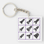raketten sleutelhanger (Voorkant)