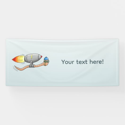 Raketworm Spandoek (Horizontaal)