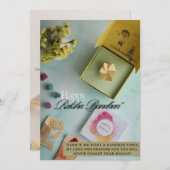 Rakhi Flat card Feestdagenkaart (Voorkant / Achterkant)