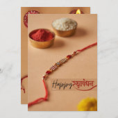 RakhshaBandhan Card (Voorkant / Achterkant)
