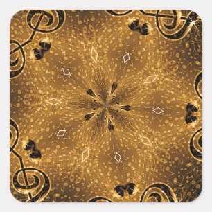 Rakken, Golden Moments#2_ Vierkante Sticker