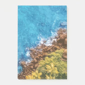 Rakken in het zee, boven uitzicht 1 post-it® notes (Voorkant)