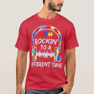 Rakken naar een ander Tune ADHD-bewustzijn T-shirt