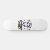 Rakken naar een ander Tune Cute Panda Autism Skateboard (Horizontaal)